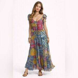 RAGA Multicolor Boho Maxi Dress